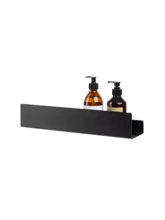 Black DOCIA Shower Shelf 