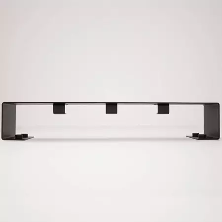 Black PUGI Three-Towels Hanger