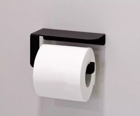 Black DIARA Toilet Paper Holder