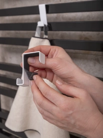 White RUGI Radiator Hanger (set of 2)