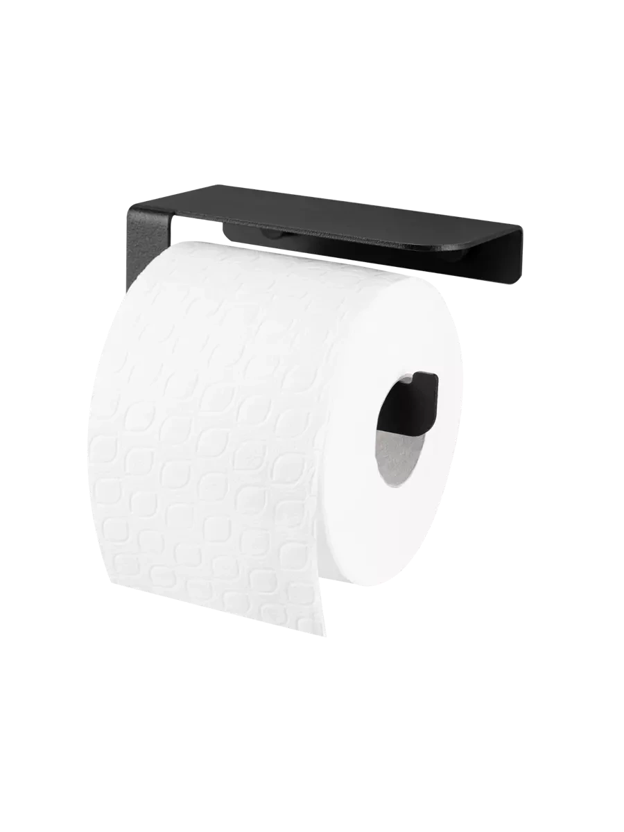 Black DIARA Toilet Paper Holder