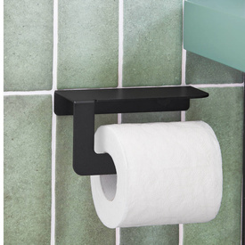 Black DIARA Toilet Paper Holder