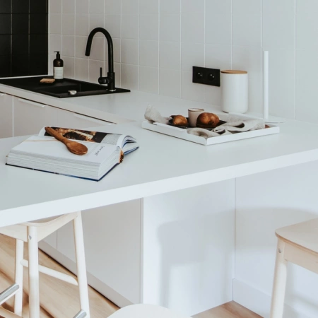 White BRESCIA - Gripped Kitchen Tray