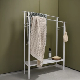 TAMANDI White Towel Rack