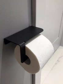 Black DIARA Toilet Paper Holder